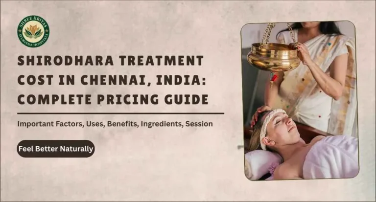 Shirodhara Treatment Cost in Chennai, India: Complete Pricing Guide