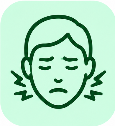 Icon: facial pain and pressure